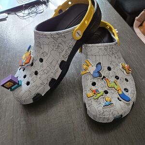 Kids Cartoon Clogs - Yellow and Black